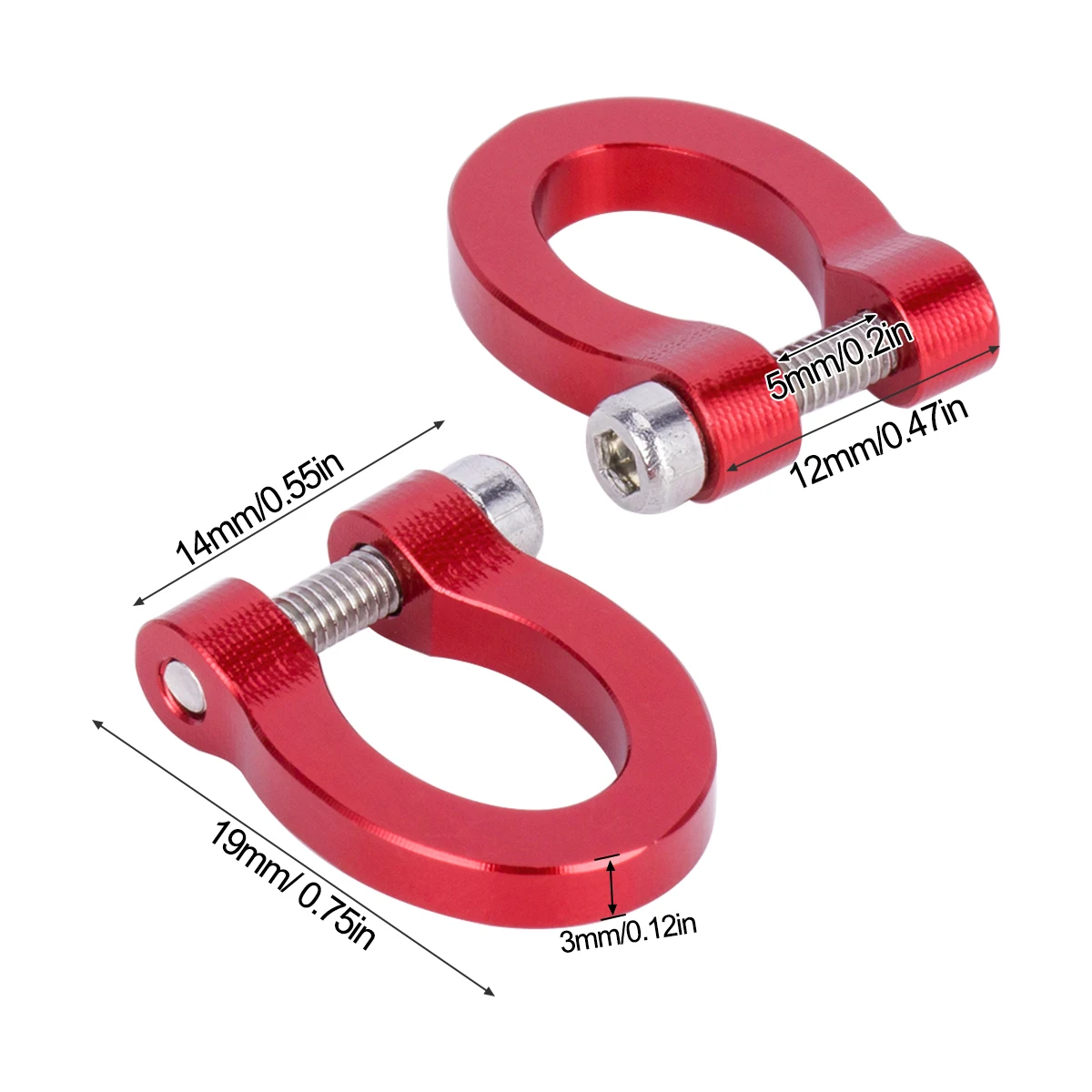 CNC Aluminum Bumper D-ring Tow - đánh giá và giá Rc Hobby Factory