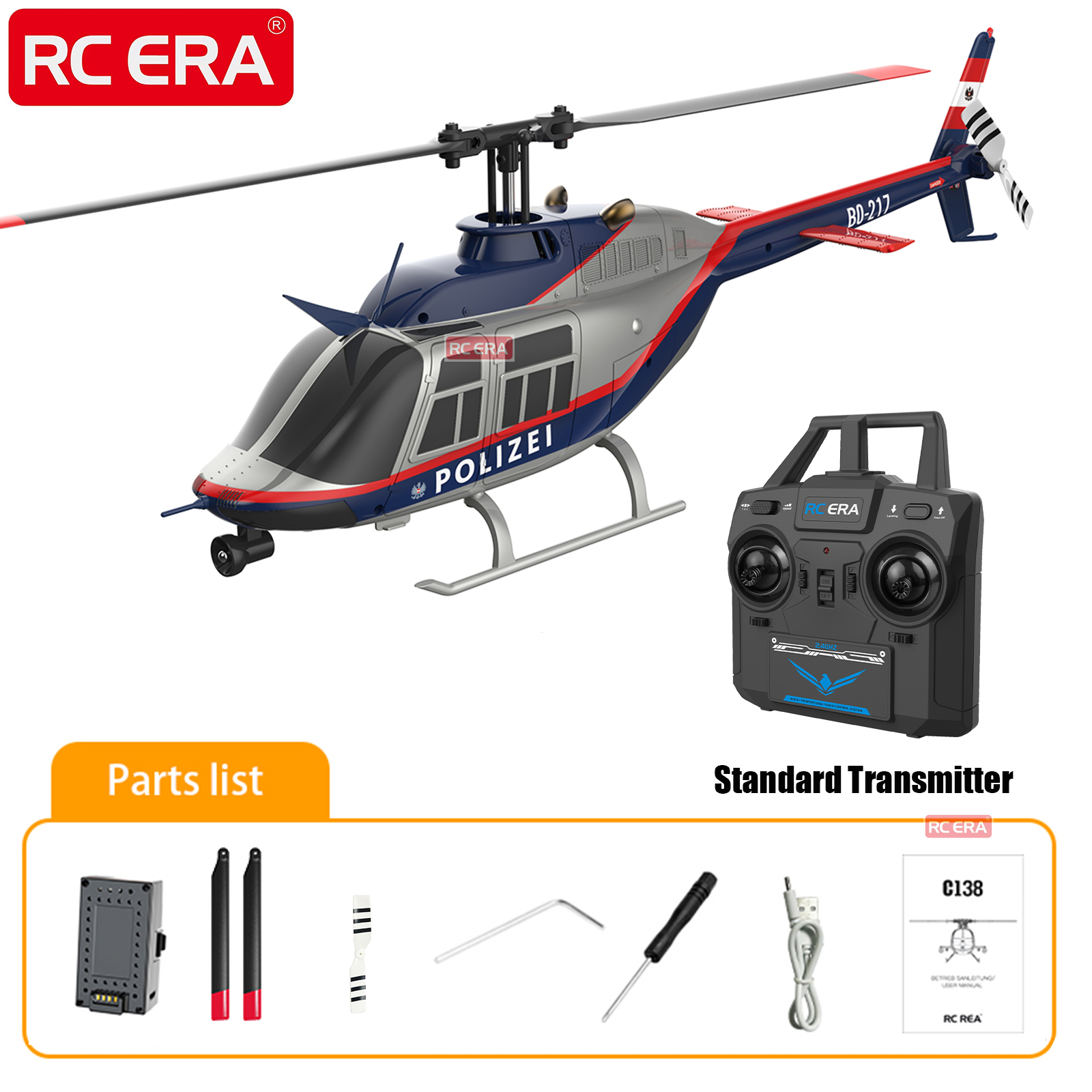 RC ERA C138 BELL 206 Jet Range - đánh giá và giá Rc Hobby Experts
