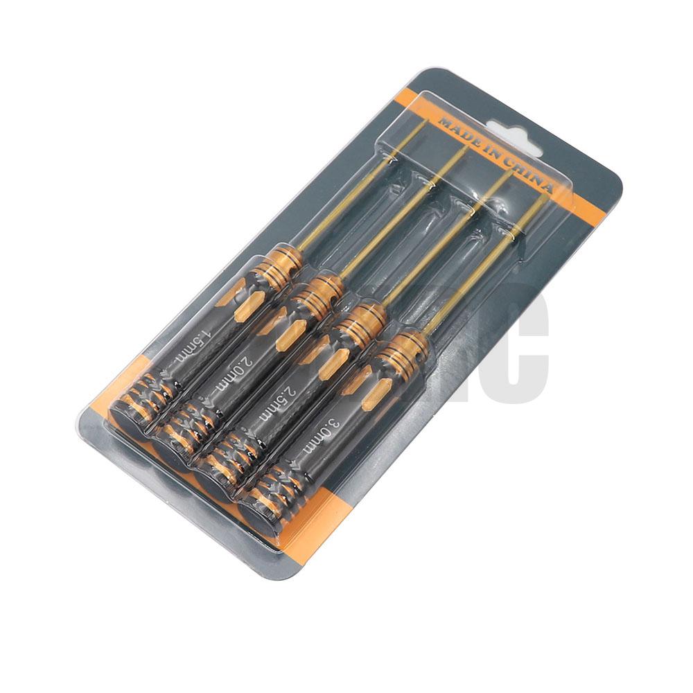 Ajrc 4pcs/set Titanium Plating - đánh giá và giá Rc Hobby Electric Screwdriver