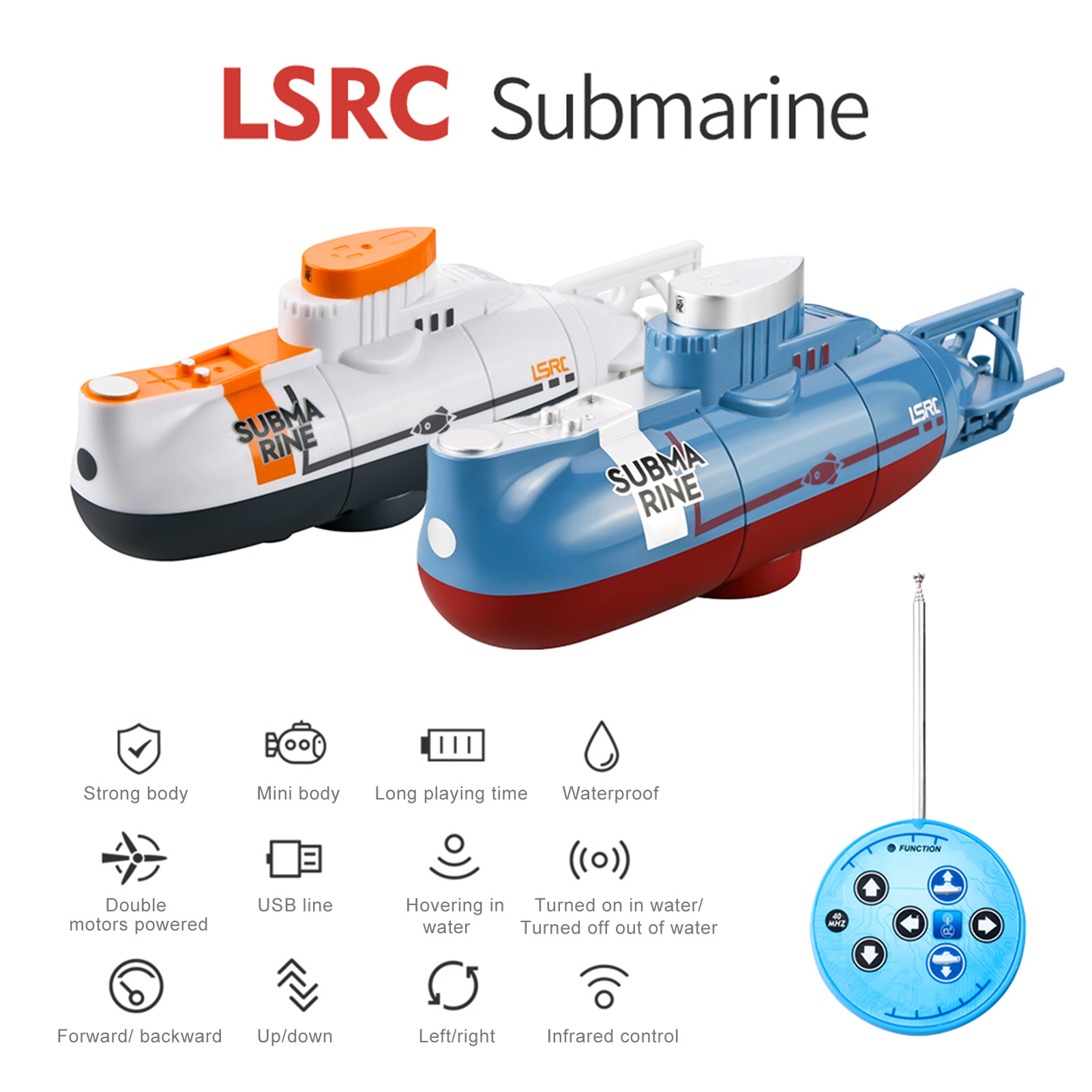 RC Submarine 0.1M/s Speed Remo - đánh giá và giá Rc Submarine Water
