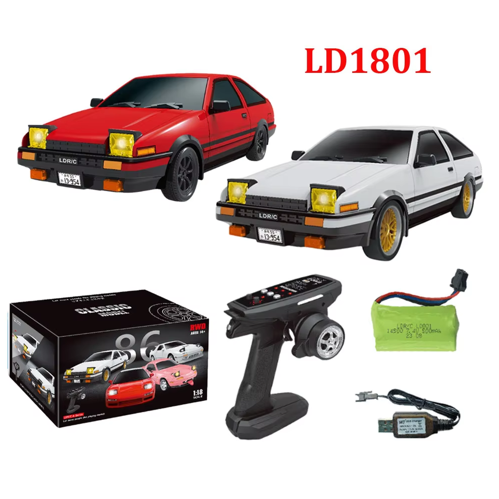 LDRC LD1801 AE86 1:18 Remote C - đánh giá và giá Gyroscope Rc Module