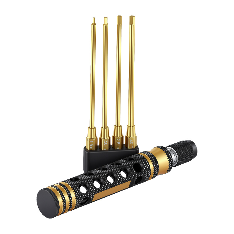 New 4-in-1 1.5/2.0/2.5/3.0mm T - đánh giá và giá Rc Hobby Electric Screwdriver