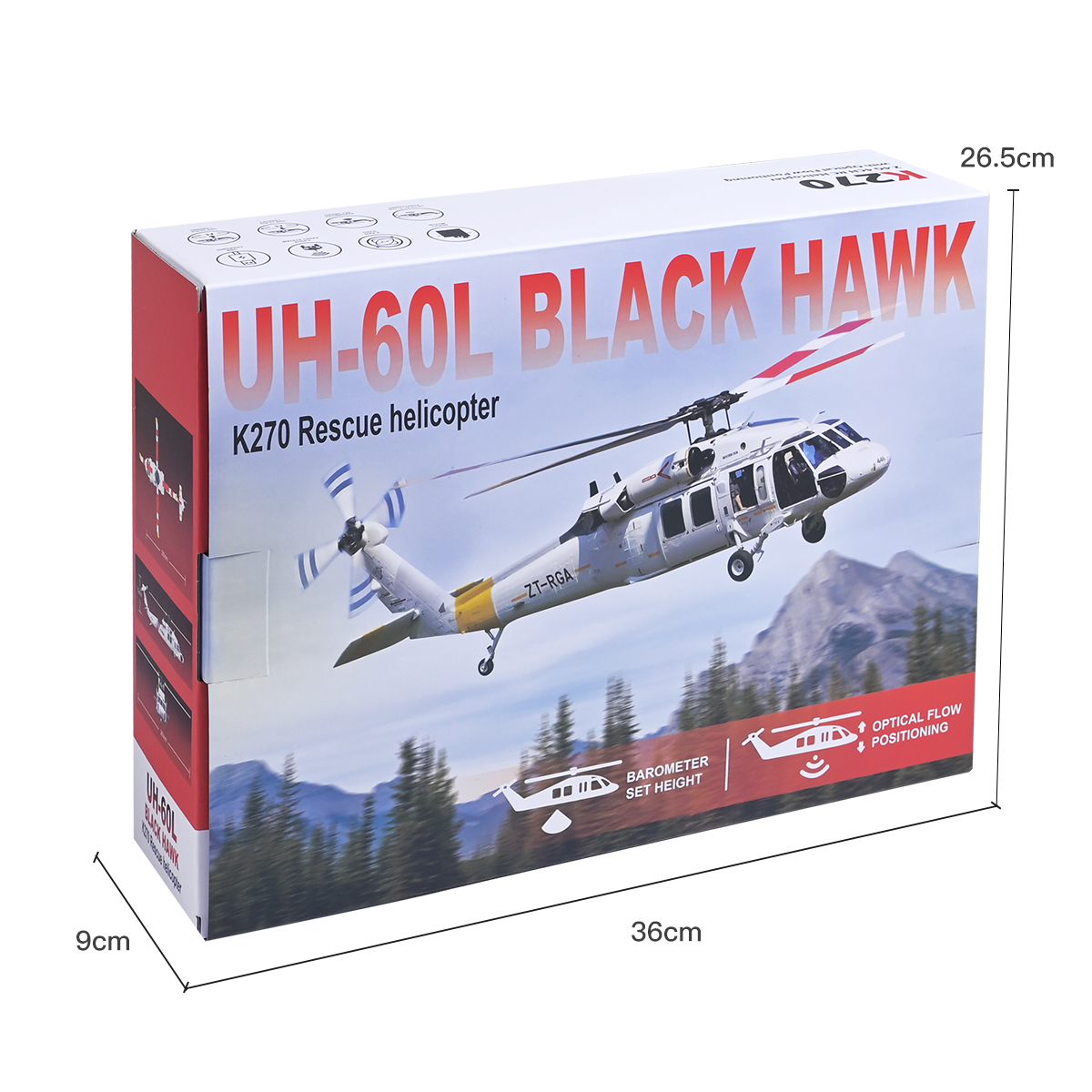 WLtoys K170 K270 UH-60L Brushl - đánh giá và giá Rc Hobby Experts