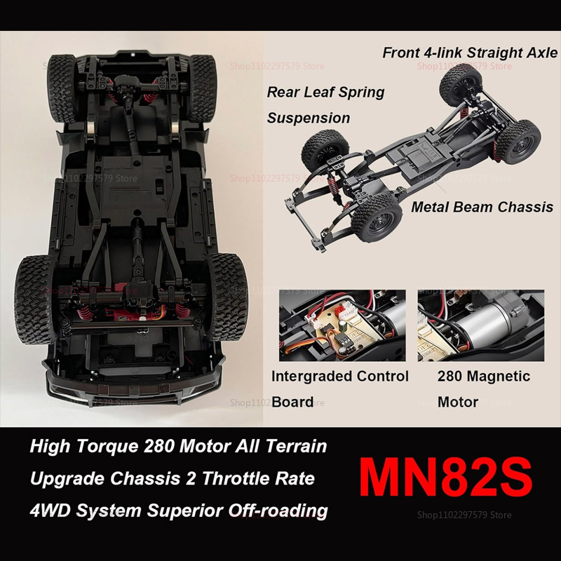 RC Crawler MN82S 1/12 Full Sca - đánh giá và giá Rc Hobby Lobby