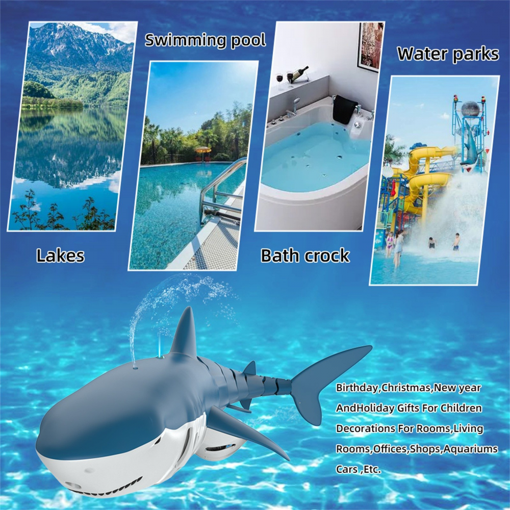 Spary Rc Shark 2.4Ghz Remote C - đánh giá và giá Rc Submarine Water