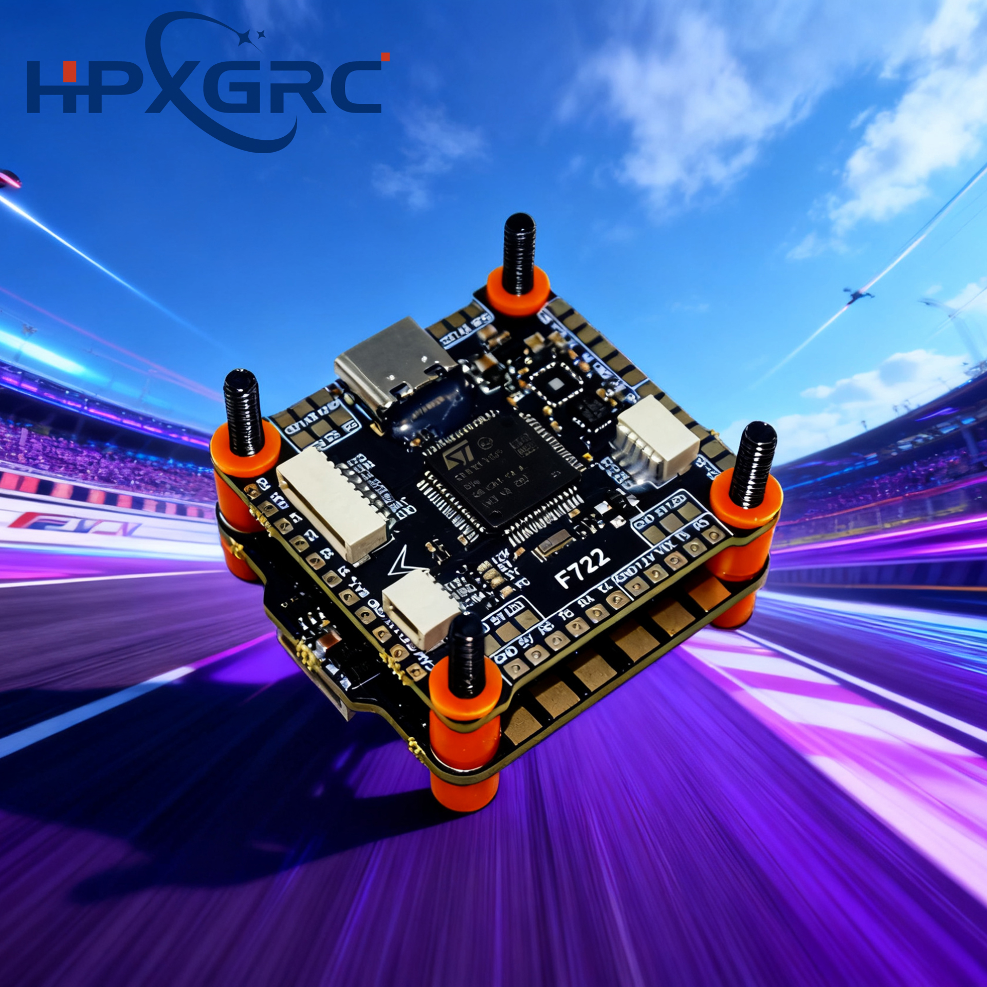 HPXGRC F405/F722 55A STACK 426 - đánh giá và giá Gyroscope Rc Module