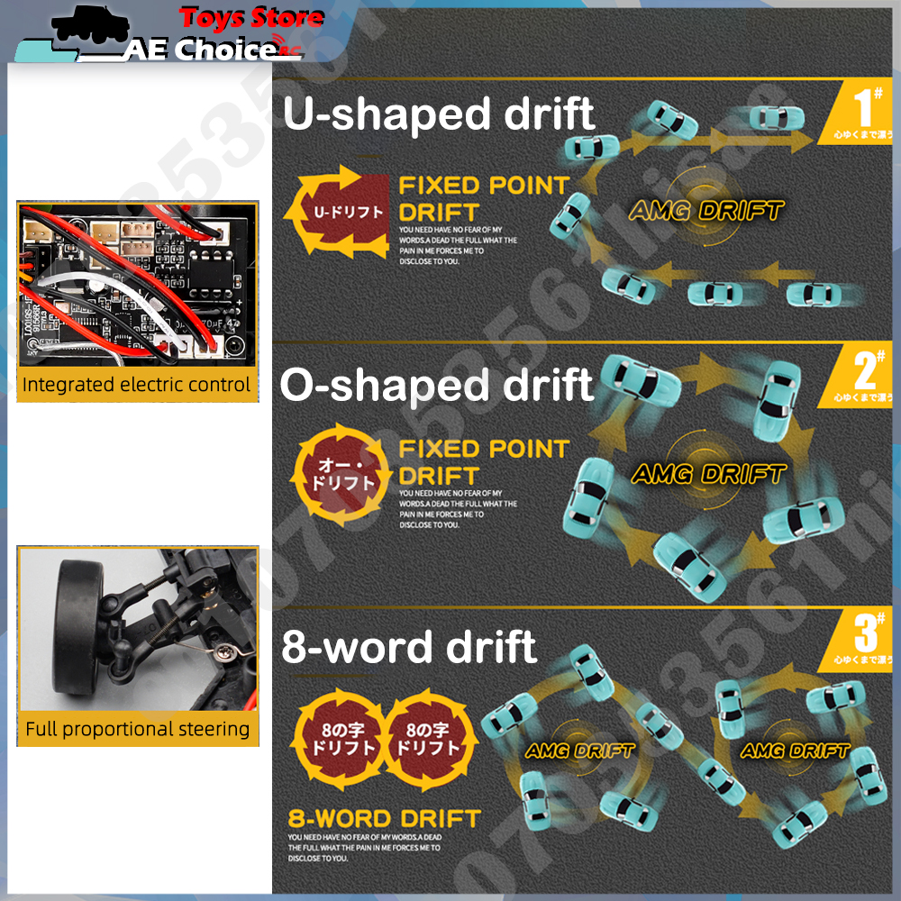 LDRC LD1804 RC Drift Car 1/18  - đánh giá và giá Gyroscope Rc Module