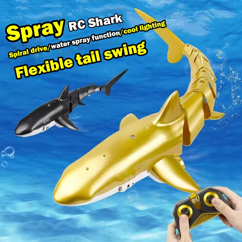 Smart Rc Shark Whale Spray Wat - đánh giá và giá Rc Submarine Water