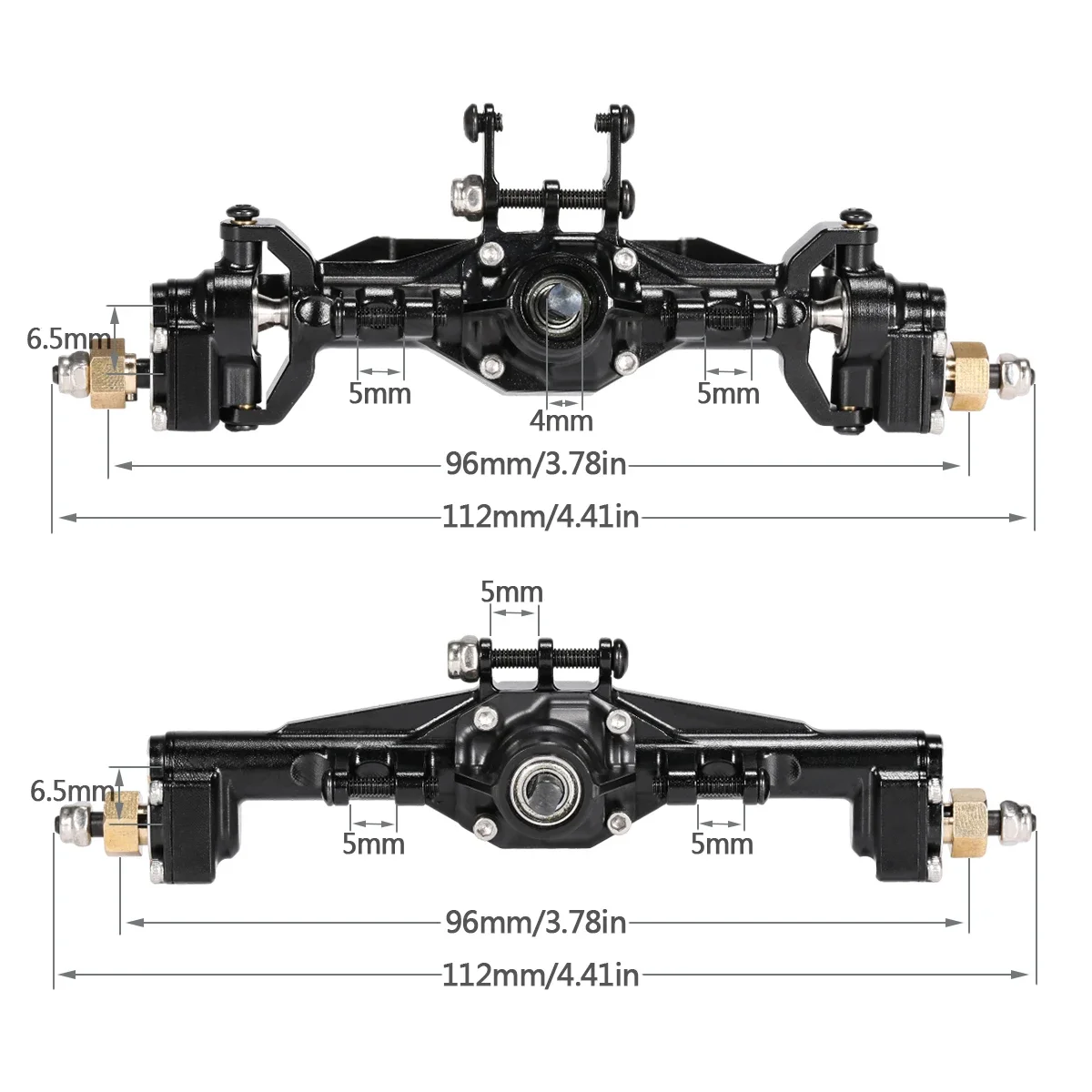 TRX4M Aluminum Front Rear Port - đánh giá và giá Rc Hobby Factory