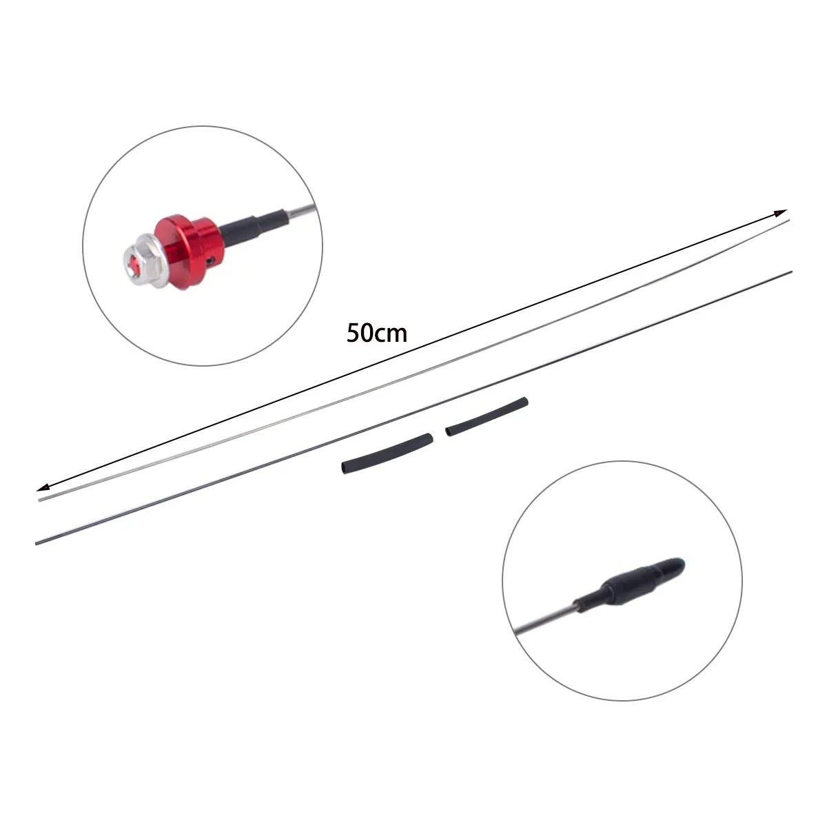 50cm Metal Simulation Antenna  - đánh giá và giá Rc Hobby Factory