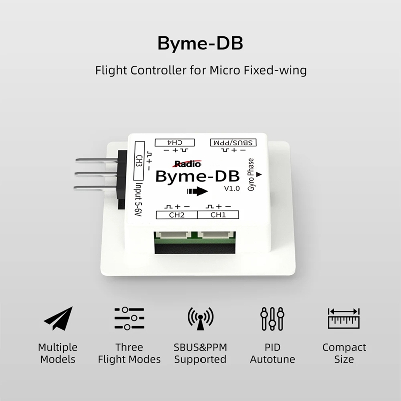 Radiolink Byme-DB Flight Contr - đánh giá và giá Gyroscope Rc Module