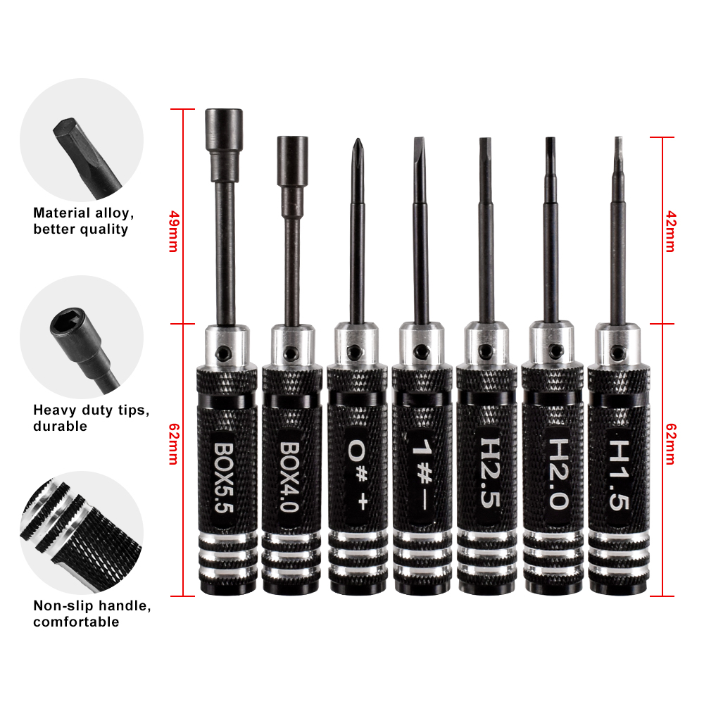 9IMOD RC Hex Driver Set Metal  - đánh giá và giá Rc Hobby Electric Screwdriver