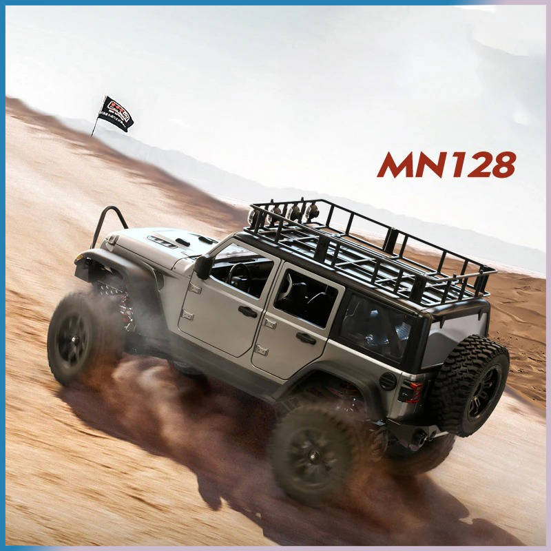 RC Crawler 4x4 Car MN128  2.4G - đánh giá và giá Rc Hobby Lobby