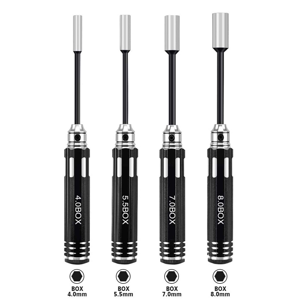 Allen Screwdriver 4.0mm 5.5mm  - đánh giá và giá Rc Hobby Electric Screwdriver